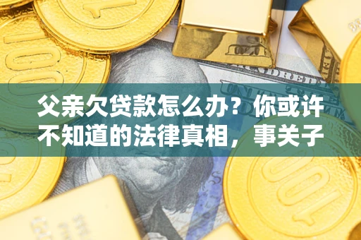 北京父亲欠贷款怎么办？你或许不知道的法律真相，事关子女未来