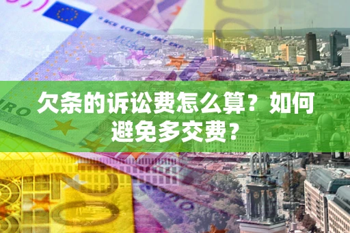 北京欠条的诉讼费怎么算？如何避免多交费？