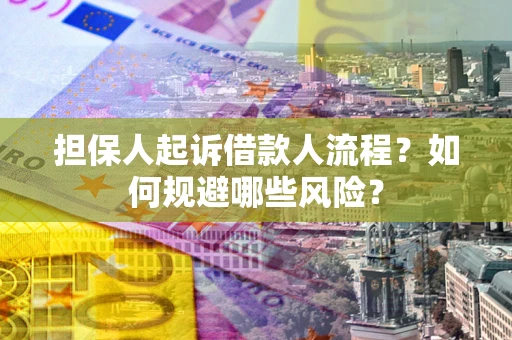 北京担保人起诉借款人流程？如何规避哪些风险？