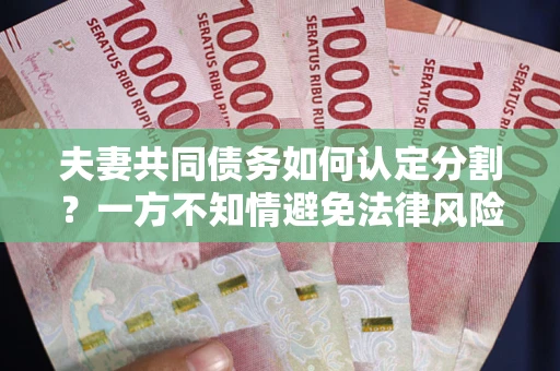 北京夫妻共同债务如何认定分割？一方不知情避免法律风险必看！